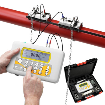 Caudalímetro ultrasónico portátil | Portaflow PF333/PF222 | Micronics